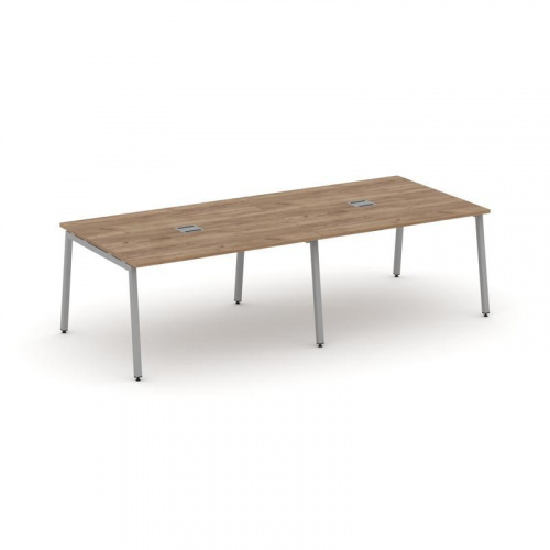 Style Project Стол переговорный SN-4A.SPRG-043 Акация Лорка/Металл Антрацит 2760*1180*750 фото 7