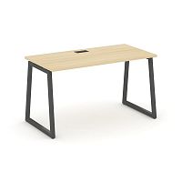 Style Project Стол письменный SN-4T1.SP-025 Акация Лорка/Металл Антрацит/Заглушка Пластик Черный 178