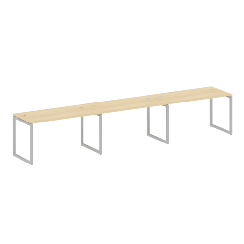 Бенч-система на 3 места на О-обр. м/к Metal System Quattro 40БО.СМ-3.3  фото 7