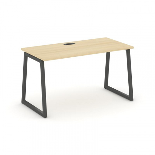 Style Project Стол письменный SN-4T1.SP-025 Акация Лорка/Металл Антрацит/Заглушка Пластик Черный 178 фото 28