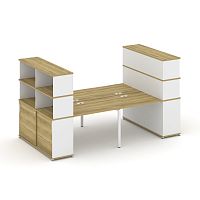 Бенч-система с опорными шкафами-купе Concept CN.DRS-285