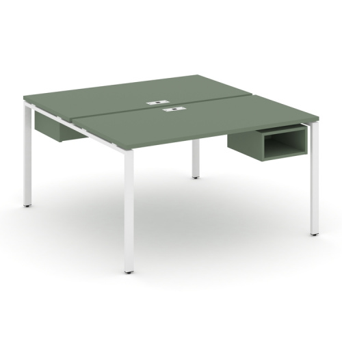 Бенч-система на 2 места с подвесными тумбами Concept CN.DRS-101