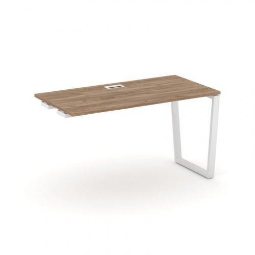 Style Project Стол-приставка к опор. элем. SN-6T2.OPRS-024 Акация Лорка/Металл Антрацит/Заглушка Пла фото 11