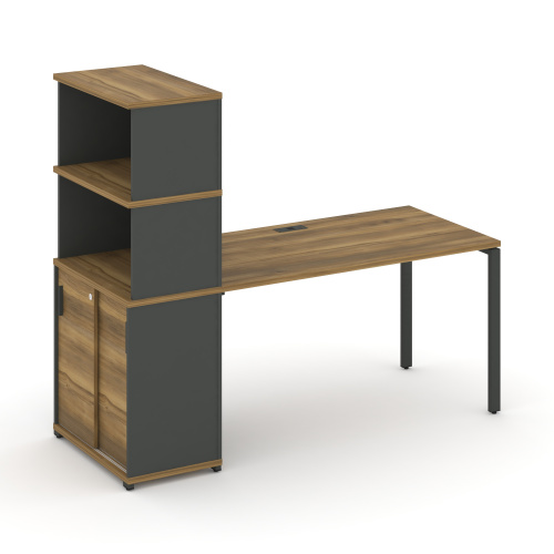 Стол офисный с опорным шкафом-купе Concept CN.SP-242