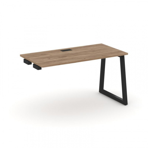 Style Project Стол-приставка к опор. элем. SN-5T1.OPRS-014 Акация Лорка/Металл Антрацит/Заглушка Пла фото 6