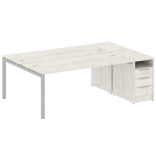 Бенч-система с тумбой на П-обр. м/к Metal System Quattro 50БП.РС-СТП-2.5 фото 8