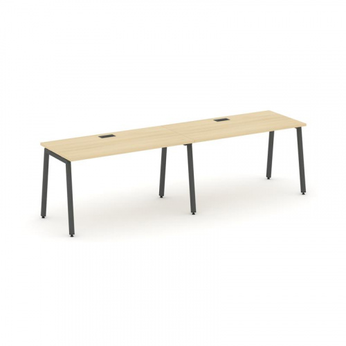 Style Project Рабочая станция 1 сторон. SN-4A.ORS-024 Белый/Металл Антрацит 3160*800*750 фото 25