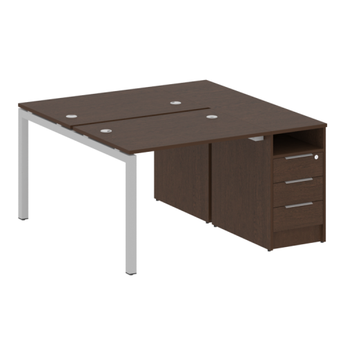 Бенч-система с тумбой на П-обр. м/к Metal System Quattro 50БП.РС-СТП-2.1 фото 9 Бенч-система с тумбой на П-обр. м/к Metal System Quattro 50БП.РС-СТП-2.1 фото 9