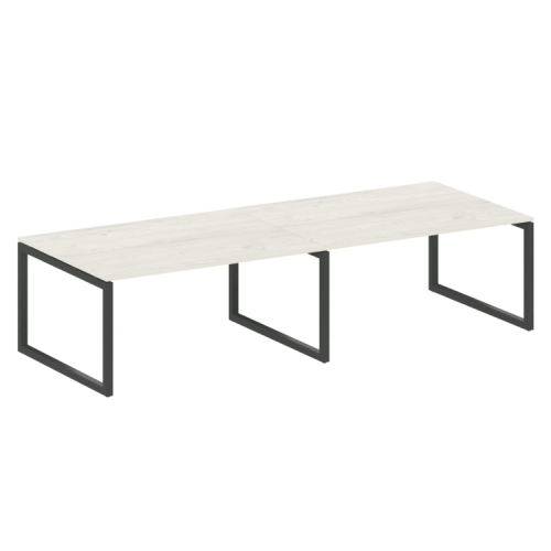 Переговорный стол на О-обр. м/к Metal System Quattro 50БО.ПРГ-2.4 фото 4