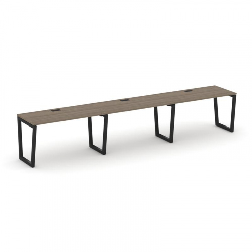 Style Project Рабочая станция 1 сторон. SN-5T2.ORS-042 Акация Лорка/Металл Антрацит/Заглушка Пластик фото 7