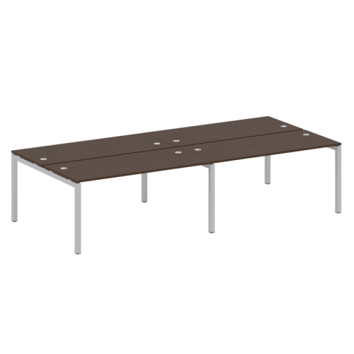 Бенч-система на 4 места на П-обр. м/к Metal System Quattro 50БП.СМ-4.4  фото 8