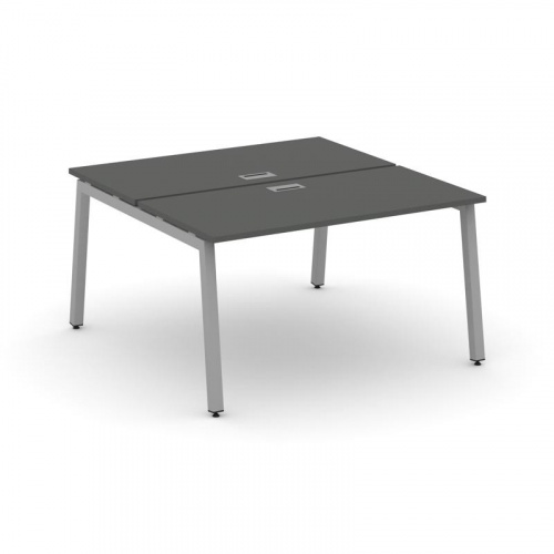 Style Project Рабочая станция 2-х сторон. SN-5A.DRS-013 Белый/Металл Антрацит 1380*1432*750 фото 10