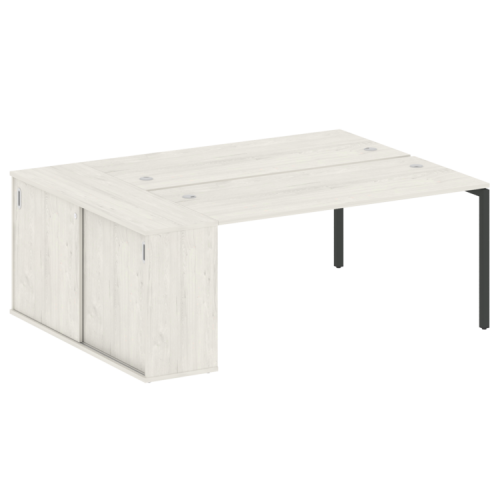 Бенч-система с шкафом-купе на П-обр. м/к Metal System Quattro 40БП.РС-СШК-1.4 фото 8 Бенч-система с шкафом-купе на П-обр. м/к Metal System Quattro 40БП.РС-СШК-1.4 фото 8