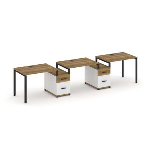 Бенч-система на 3 места с 2 опорными тумбами Concept CN.ORS-329 фото 7