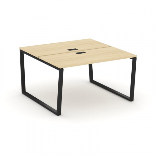 Style Project Рабочая станция 2-х сторон. SN-6T2.DRS-022 Акация Лорка/Металл Антрацит/Заглушка Пласт фото 9