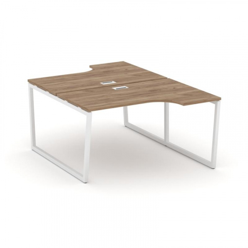 Style Project Рабочая станция эргоном. SN-4T2.DRPA-021 Акация Лорка/Металл Антрацит/Заглушка Пластик фото 10