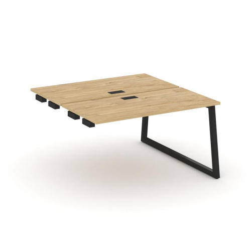 Style Project Стол-приставка к опор. элем. SN-5T1.DPRS-002 Акация Лорка/Металл Антрацит/Заглушка Пла