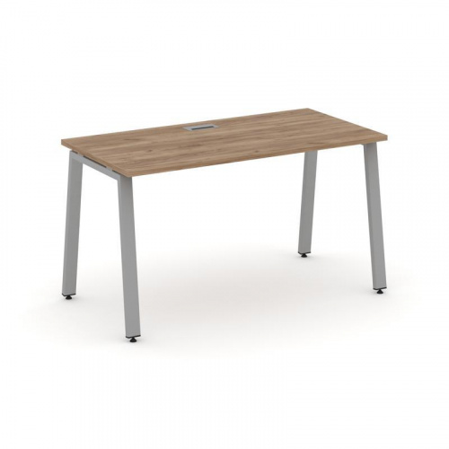 Style Project Стол письменный SN-6A.SP-014 Акация Лорка/Металл Белый 1580*700*750