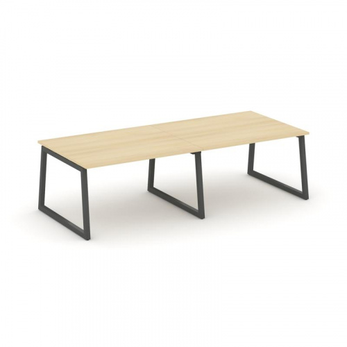 Style Project Стол переговорный SN-5T1.SPRG-042.3 Акация Лорка/Металл Антрацит 2360*1180*750 фото 28