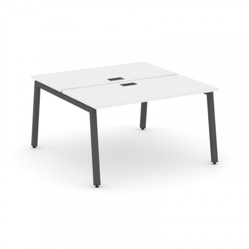 Style Project Рабочая станция 2-х сторон. SN-5A.DRS-013 Белый/Металл Антрацит 1380*1432*750 фото 28