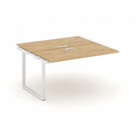 Style Project Проходной наб. элем. SN-6O.DNRS-013 Тиквуд Светлый/Металл Белый 1380*1432*750