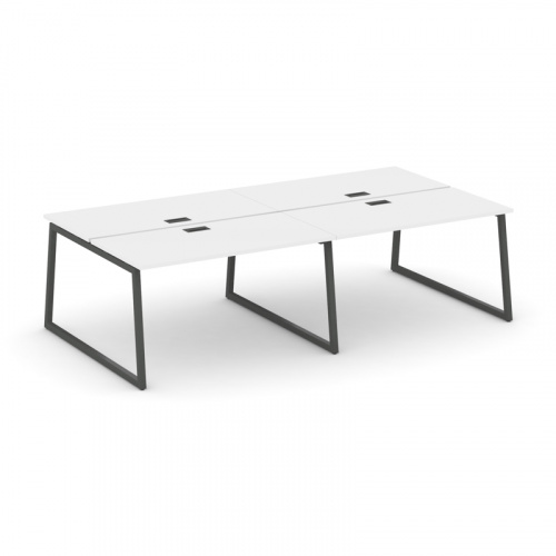 Style Project Рабочая станция 2-х сторон. SN-4T1.DRS-054 Акация Лорка/Металл Антрацит/Заглушка Пласт фото 13