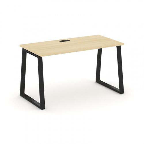 Style Project Стол письменный SN-6T1.SP-002 Акация Лорка/Металл Антрацит/Заглушка Пластик Черный 118 фото 5