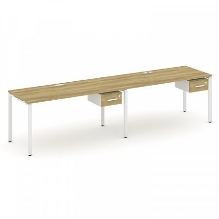 Бенч-система на 2 места с подвесными тумбами Concept CN.ORS-112