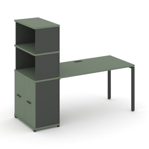 Стол офисный с опорным распашным шкафом Concept CN.SP-229 фото 2