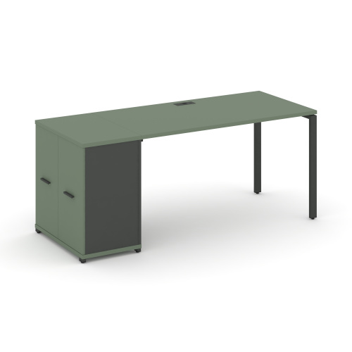 Стол офисный с опорным распашным шкафом Concept CN.SP-218 фото 2