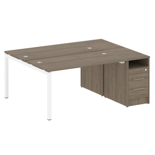 Бенч-система с тумбой на П-обр. м/к Metal System Quattro 50БП.РС-СТП-2.3 фото 2