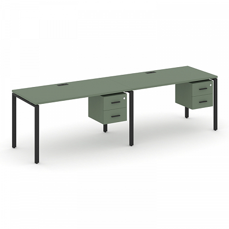 Бенч-система на 2 места с подвесными тумбами Concept CN.ORS-115