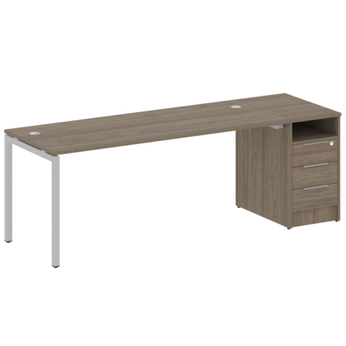 Бенч-система с тумбой на П-обр. м/к Metal System Quattro 40БП.РС-СТП-1.5 Бенч-система с тумбой на П-обр. м/к Metal System Quattro 40БП.РС-СТП-1.5