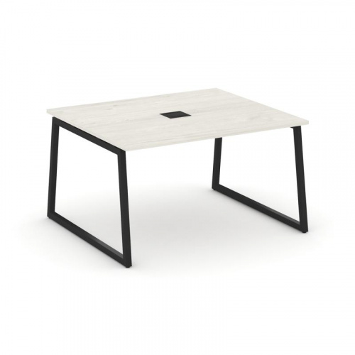 Style Project Стол переговорный SN-4T1.SPRG-034 Акация Лорка/Металл Антрацит/Заглушка Металл Антраци фото 9