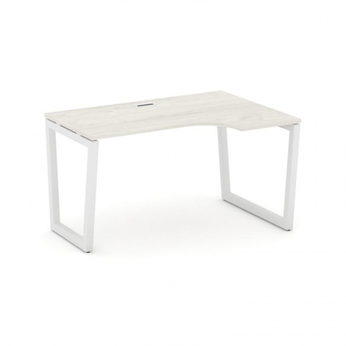 Style Project Стол рабочий эргоном. SN-5T2.SPA-002(R) Акация Лорка/Металл Антрацит/Заглушка Пластик фото 13