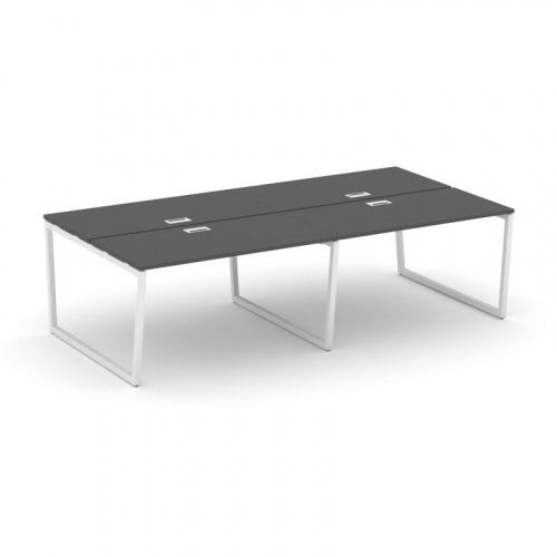 Style Project Рабочая станция 2-х сторон. SN-4T2.DRS-044 Акация Лорка/Металл Антрацит/Заглушка Пласт фото 18