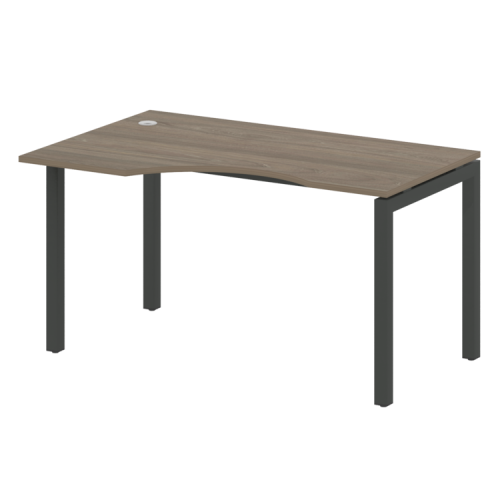 Стол криволинейный левый на П-обр. м/к Metal System Quattro 50БП.СА-2 (L)