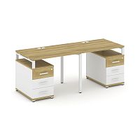 Бенч-система на 2 места с 2 опорными тумбами Concept CN.ORS-317