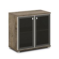 Шкаф со стеклом в алюминиевом профиле V-652