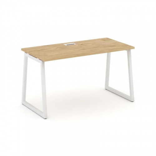 Style Project Стол письменный SN-4T1.SP-025 Акация Лорка/Металл Антрацит/Заглушка Пластик Черный 178 фото 3