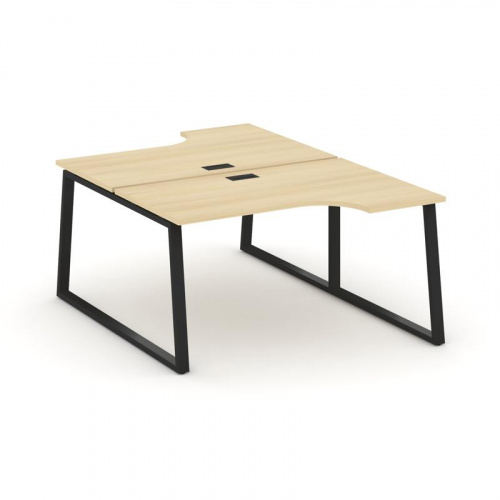 Style Project Рабочая станция эргоном. SN-6T1.DRPA-012 Акация Лорка/Металл Антрацит/Заглушка Пластик фото 4