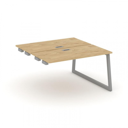 Style Project Стол-приставка к опор. элем. SN-5T1.DPRS-002 Акация Лорка/Металл Антрацит/Заглушка Пла фото 2