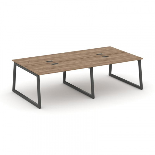 Style Project Рабочая станция 2-х сторон. SN-5T1.DRS-044 Акация Лорка/Металл Антрацит/Заглушка Пласт фото 23