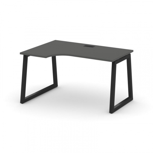 Style Project Стол рабочий эргоном. SN-5T1.SPA-021(L) Акация Лорка/Металл Антрацит/Заглушка Пластик фото 8 Style Project Стол рабочий эргоном. SN-5T1.SPA-021(L) Акация Лорка/Металл Антрацит/Заглушка Пластик фото 8