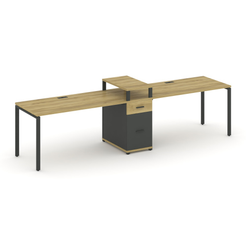 Бенч-система на 2 места с 1 опорной тумбой Concept CN.ORS-423 фото 4