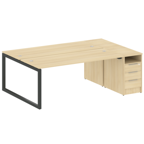 Бенч-система с тумбой на О-обр. м/к Metal System Quattro 50БО.РС-СТП-2.5 фото 8 Бенч-система с тумбой на О-обр. м/к Metal System Quattro 50БО.РС-СТП-2.5 фото 8