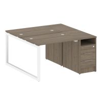 Бенч-система с тумбой на О-обр. м/к Metal System Quattro 50БО.РС-СТП-2.1